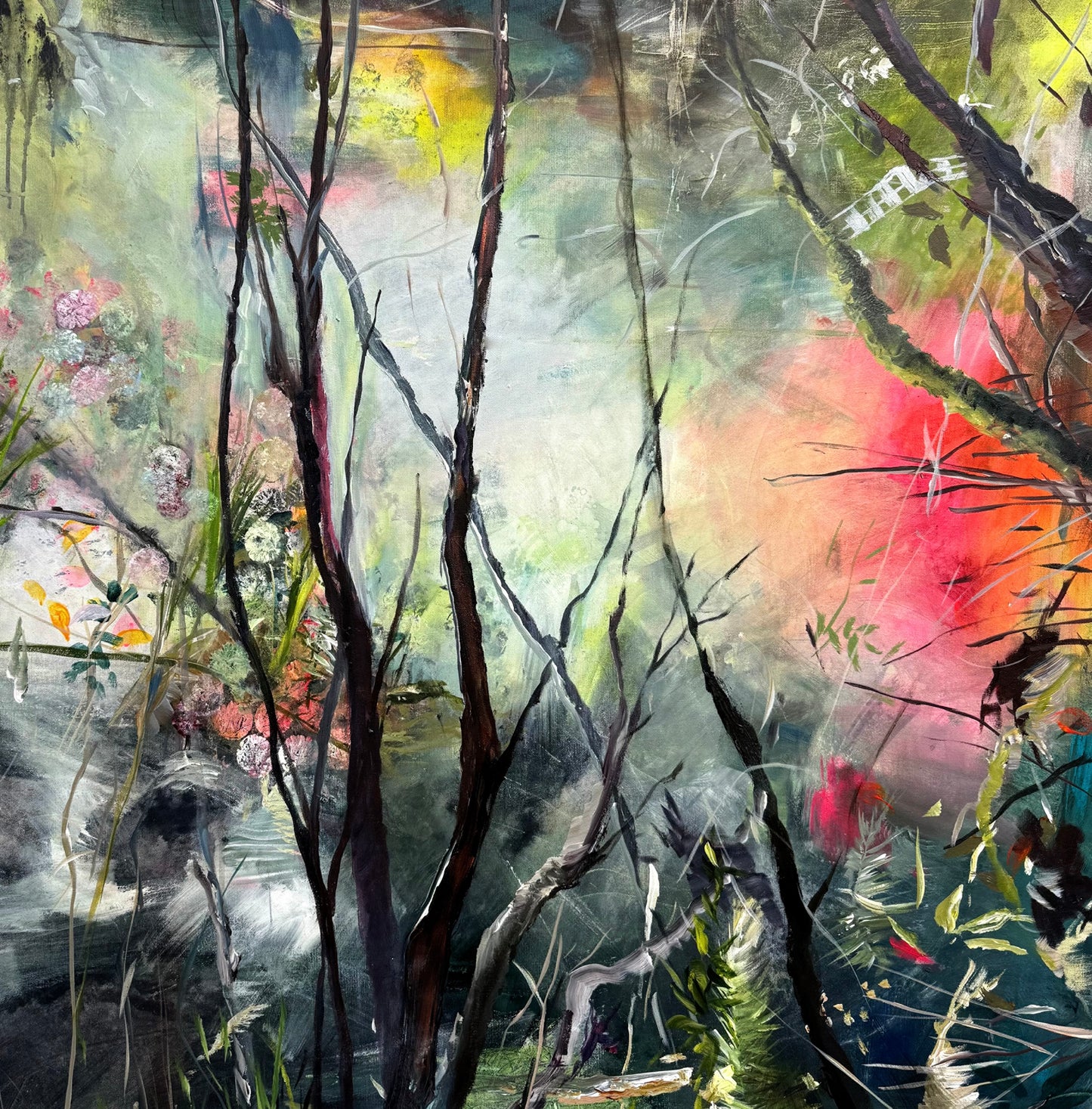 Enchanted Forest original Canadian art by Lori Goldberg