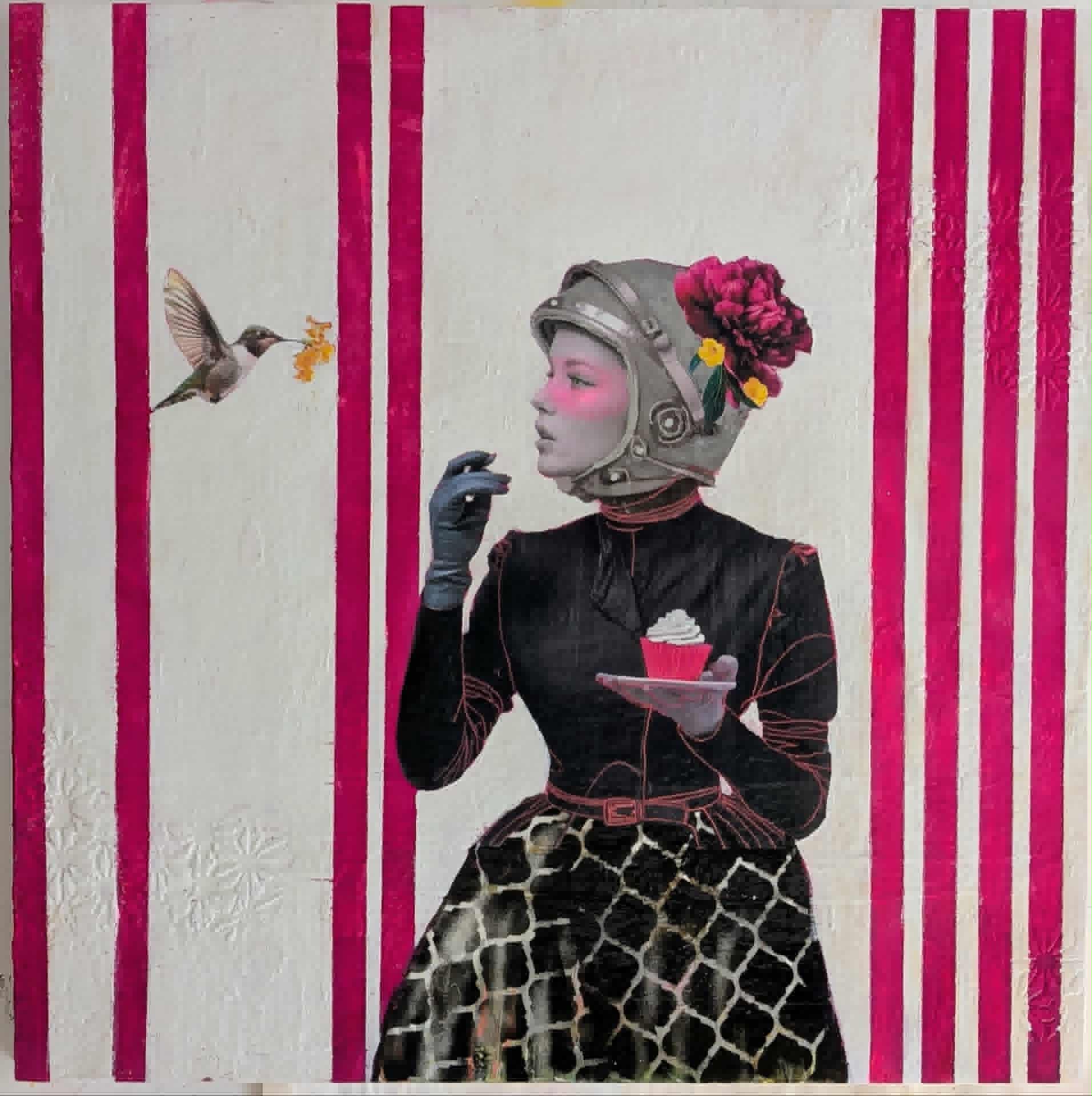 Sweet constellation original Canadian art by Maryline Lemaitre