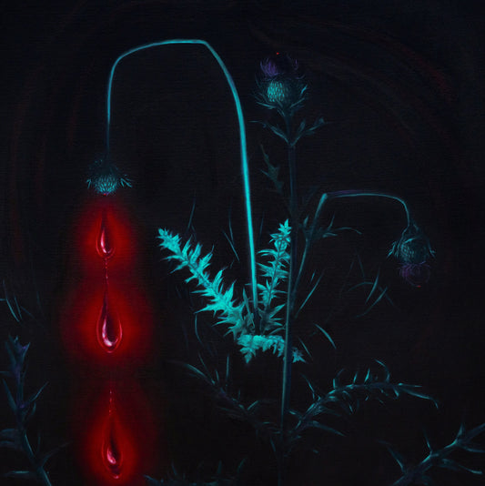 They Come in Threes original Canadian art by Katarina Holbrough