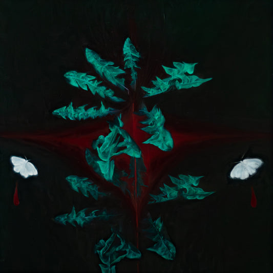 Where Moths and Rust Destroy original Canadian art by Katarina Holbrough