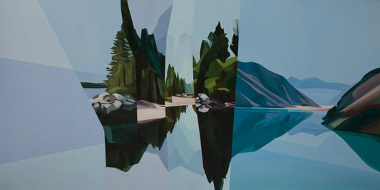 Estuary original Canadian art by Samantha Battaglia