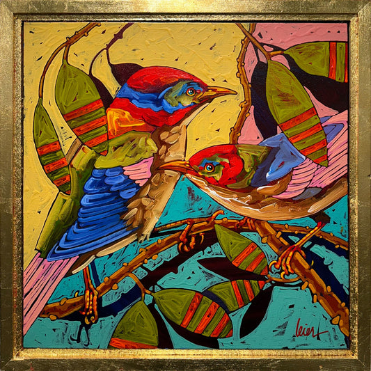 Curious Morning original Canadian art by Grant Leier