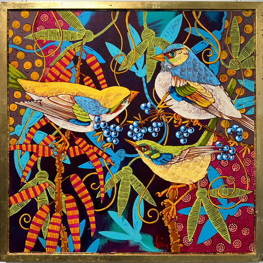 A Generous Harvest original Canadian art by Grant Leier