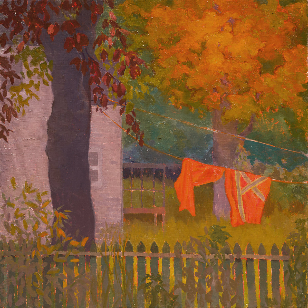 Hi Vis original Canadian art by Nicole Sleeth