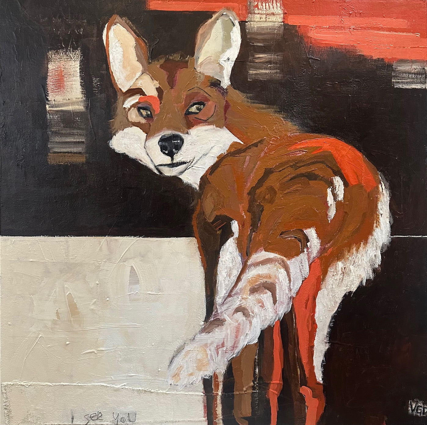 Hindsight original Canadian art by Vikki Drummond