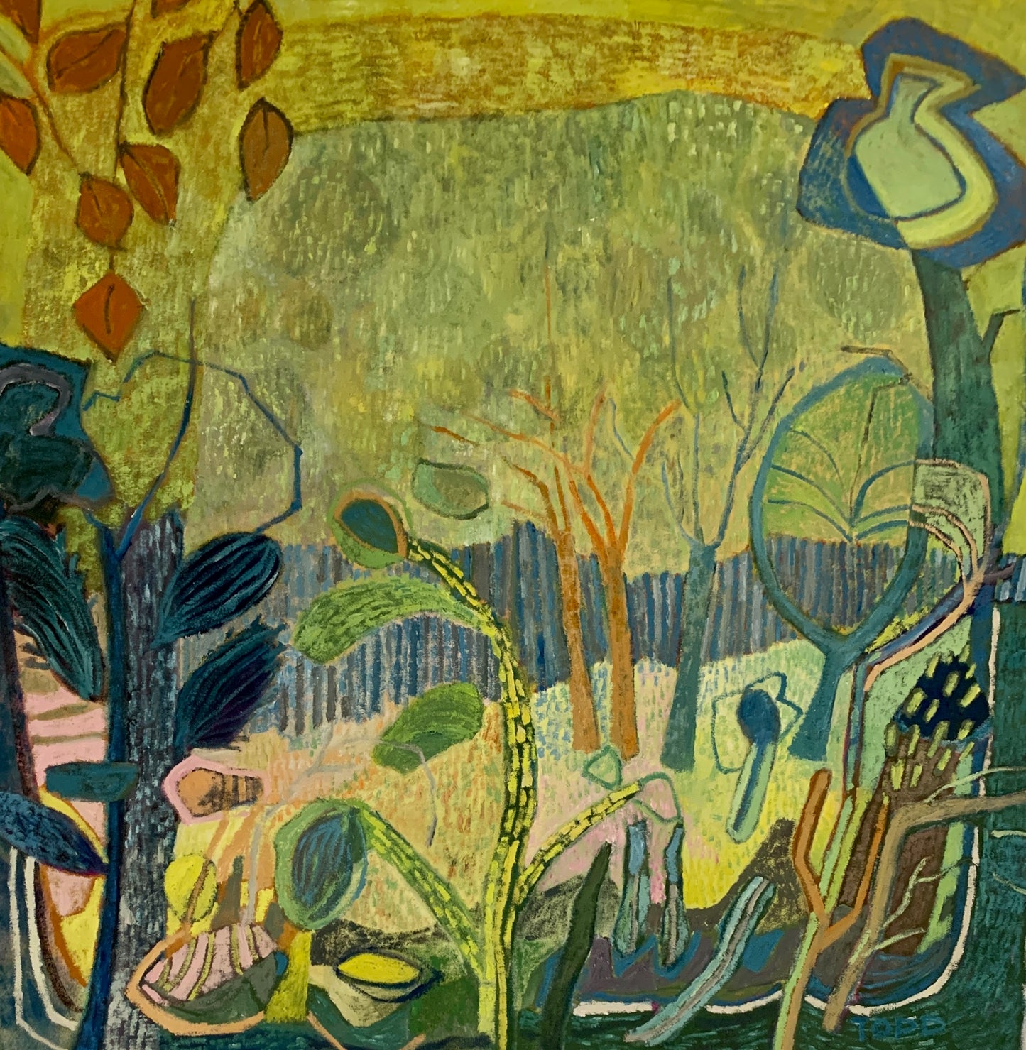 Nothing is Perfect original Canadian art by Todd Clark