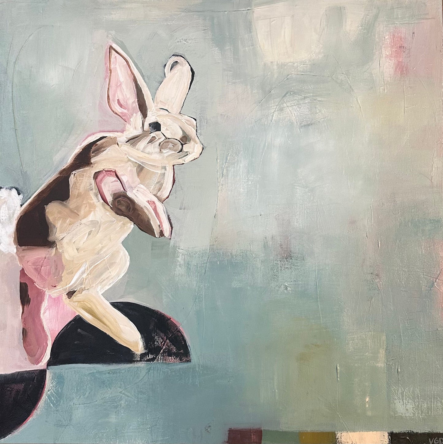 On being brave original Canadian art by Vikki Drummond