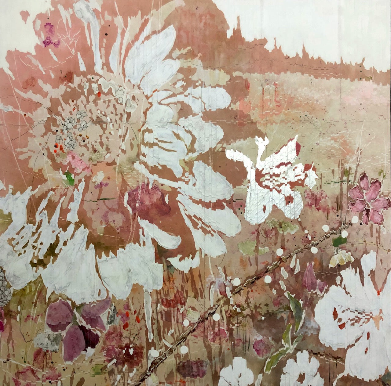 PRAIRIE FLOWERS original Canadian art by Anastasia Kimmett