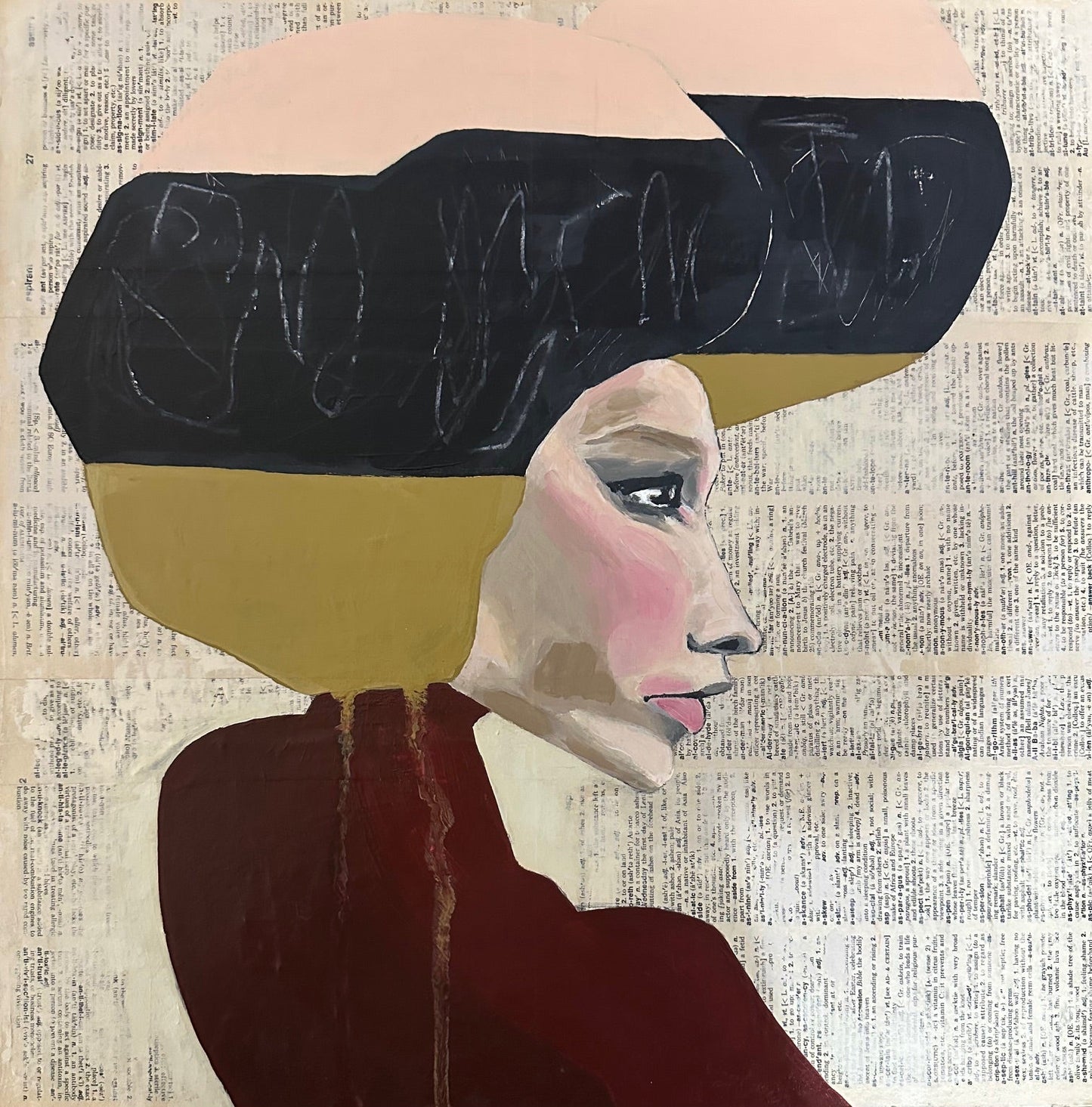 She original Canadian art by Vikki Drummond