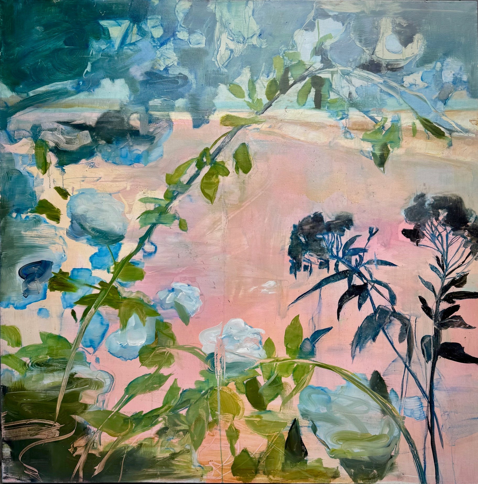 The Beach original Canadian art by Madeleine Lamont