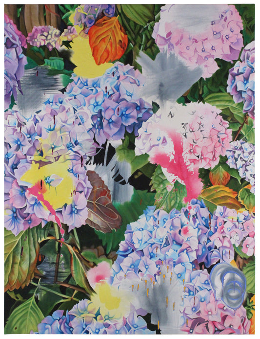 Hydrangeas #3 original Canadian art by John Capitano