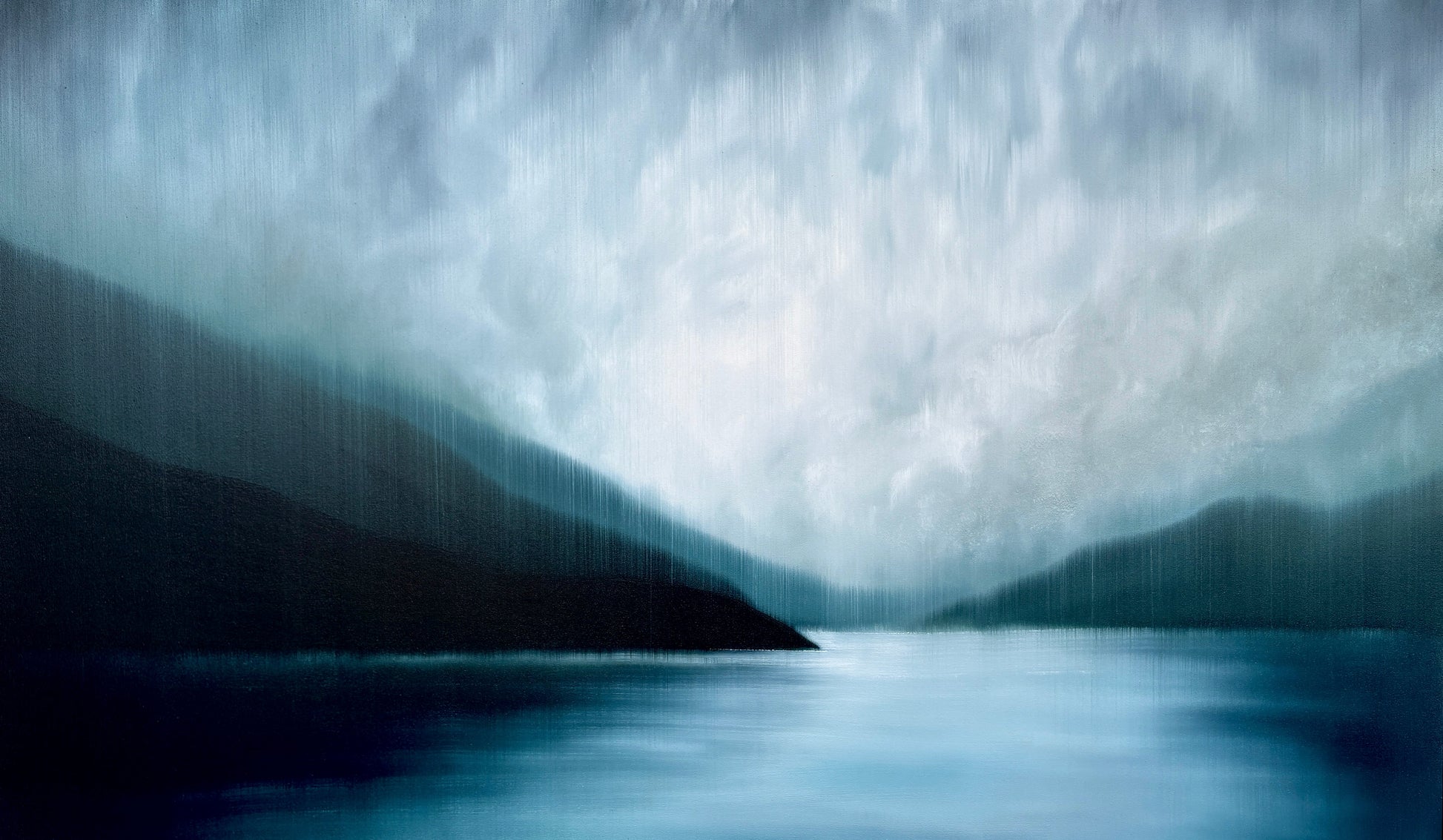 Cool Embrace original Canadian art by Gabrielle Strong