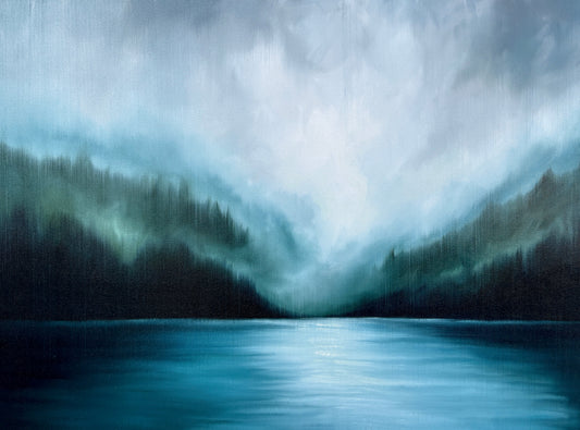 Into the Mist original Canadian art by Gabrielle Strong