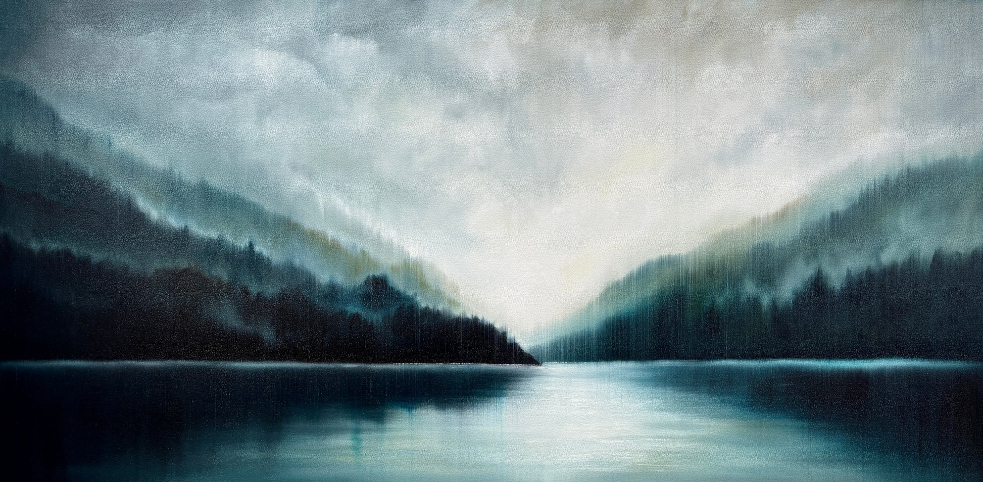 Somewhere Only We Know original Canadian art by Gabrielle Strong