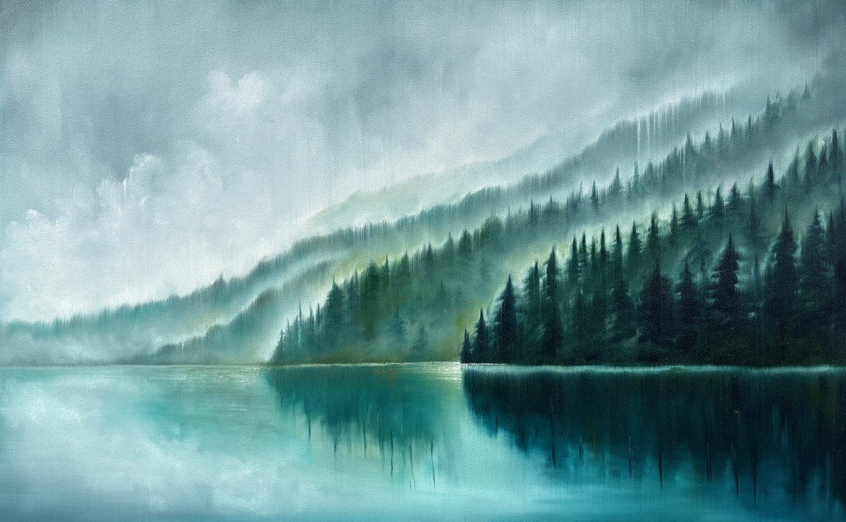 Silent Shores original Canadian art by Gabrielle Strong