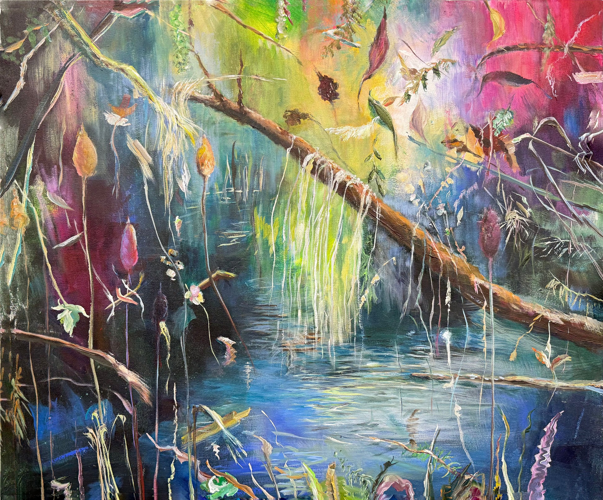 A thousand small voices original Canadian art by Lori Goldberg