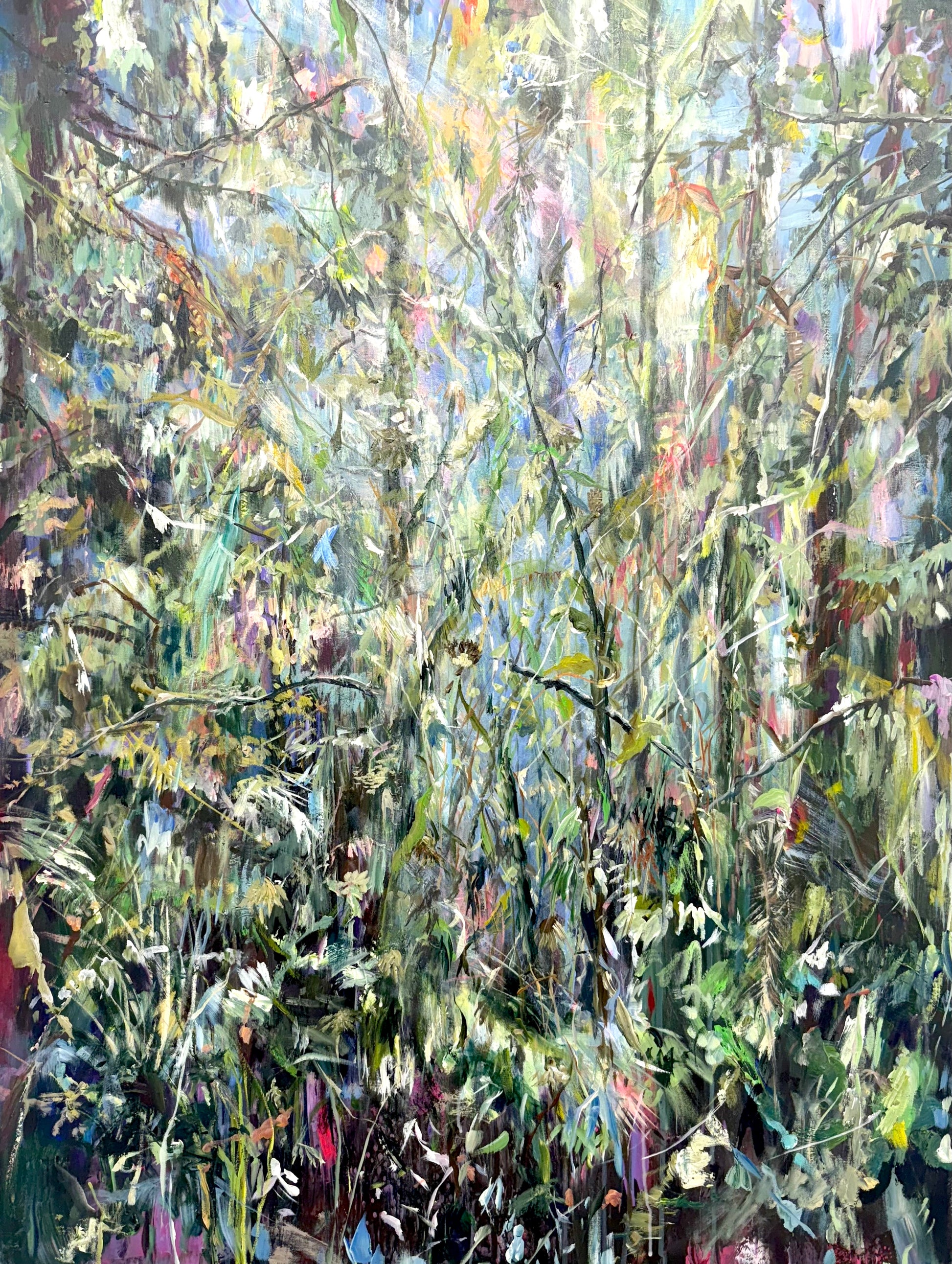 In Conversation original Canadian art by Lori Goldberg