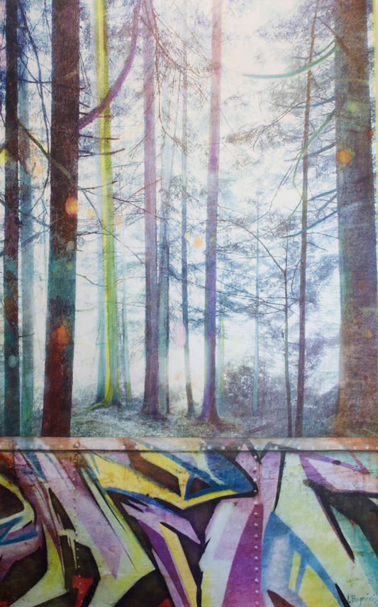 Confluence original Canadian art by Lori Bagneres