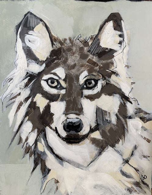 Curious original Canadian art by Vikki Drummond