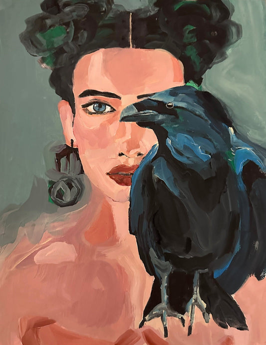Double vision original Canadian art by Vikki Drummond