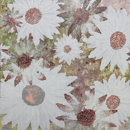 Moon Aster original Canadian art by Anastasia Kimmett