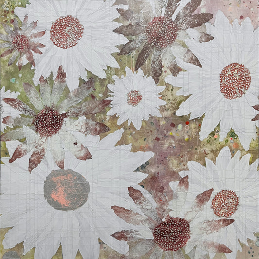 Moon Aster original Canadian art by Anastasia Kimmett