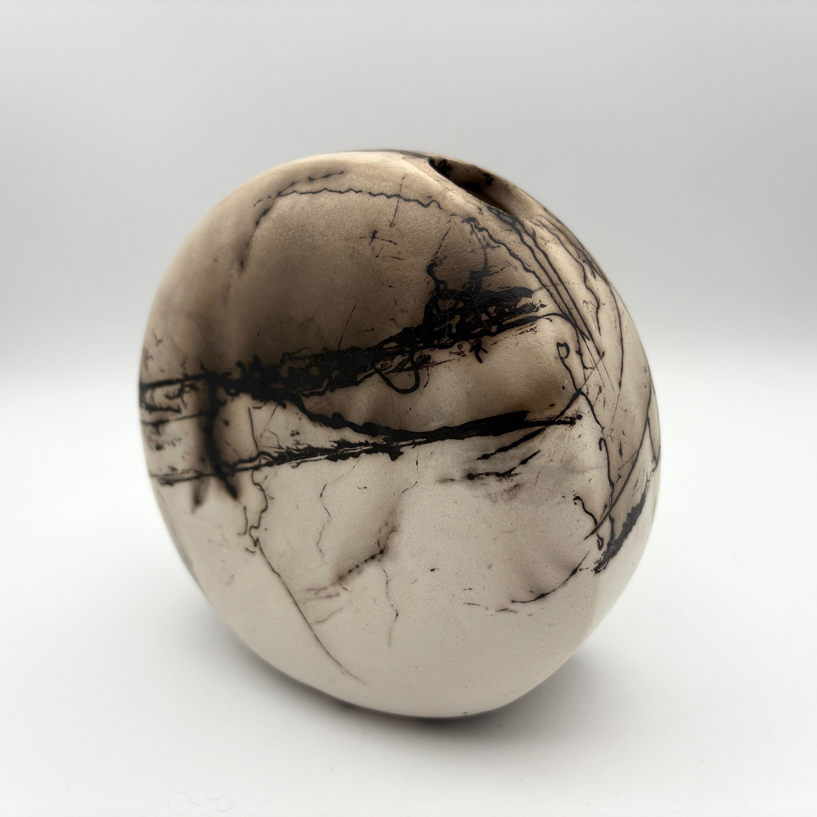 Horsehair Vessel original Canadian art by Gabrielle Strong