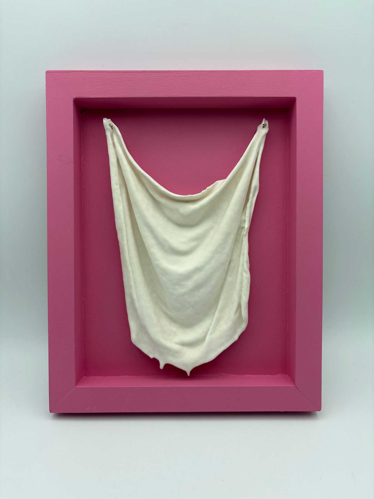 Porcelain Rag Pink 2 original Canadian art by Gabrielle Strong