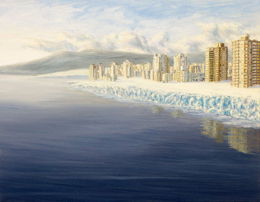English Bay original Canadian art by Diego Narvaez