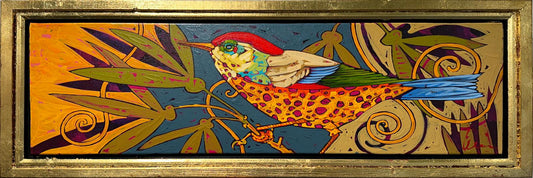 On Top of the World original Canadian art by Grant Leier