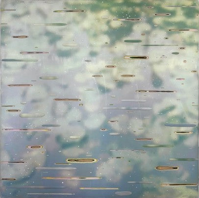 Held in the air original Canadian art by Susanne Aaltonen