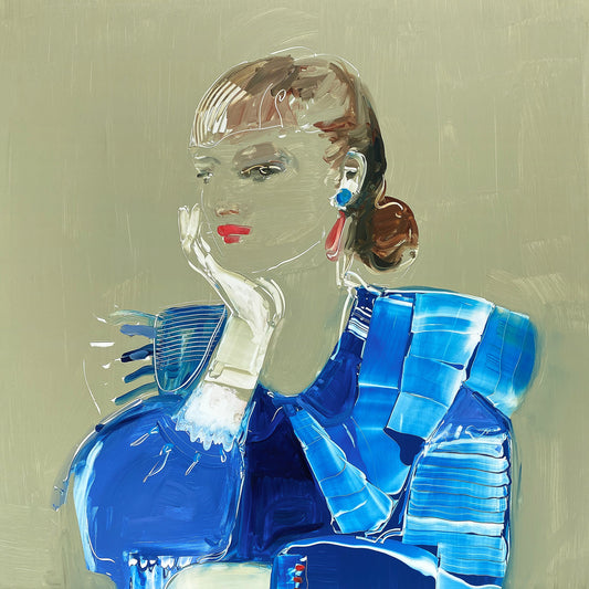 Hello You original Canadian art by Judith Geher