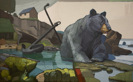 Once, There Were Seabirds original Canadian art by John F. Ross