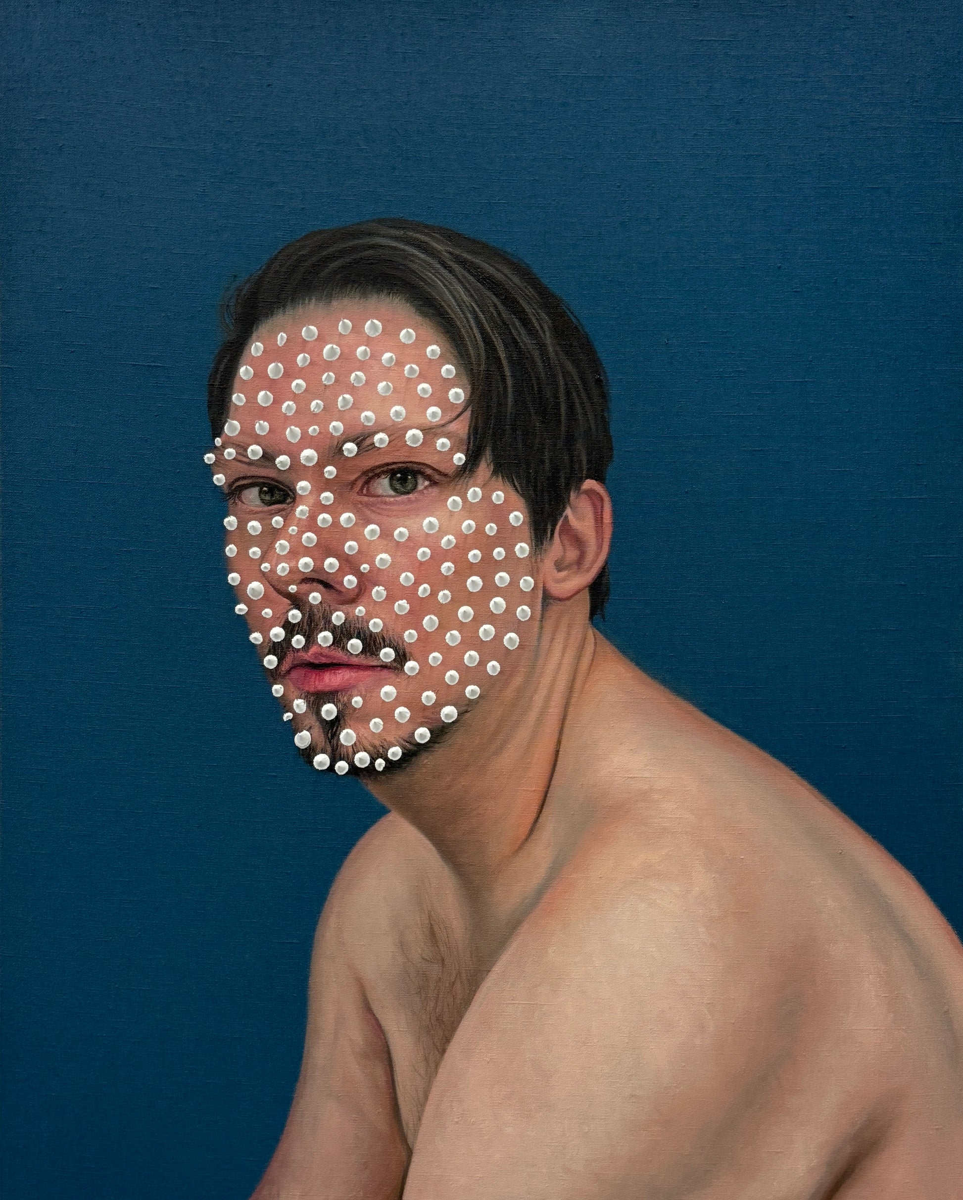 Mask for Masc original Canadian art by Kirk Gower