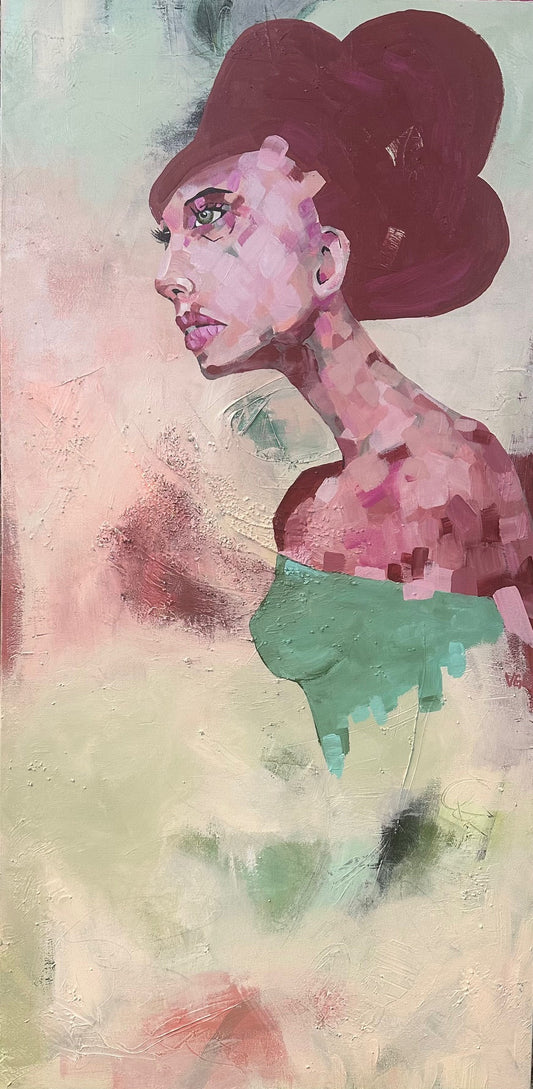 Moonchild original Canadian art by Vikki Drummond