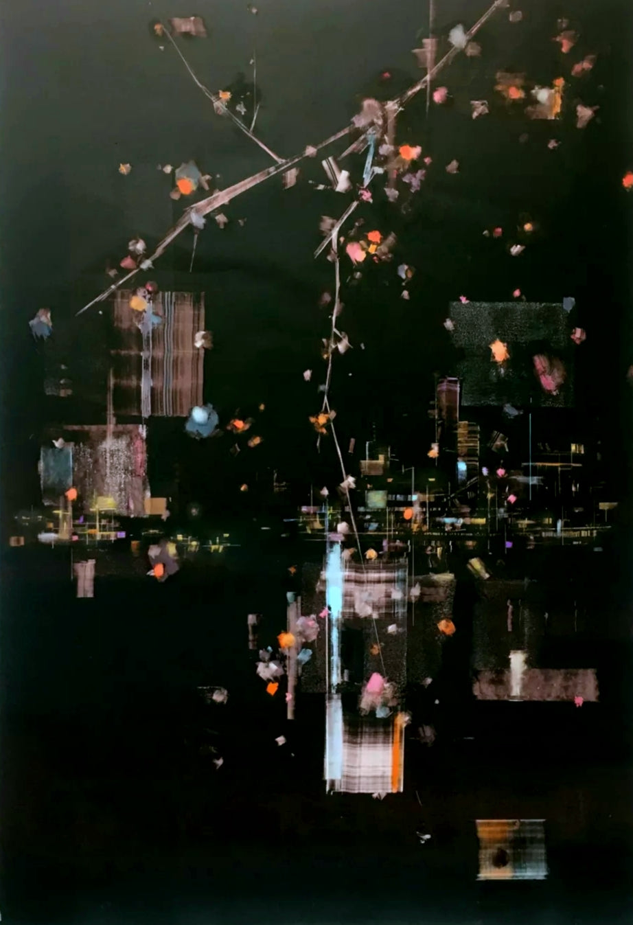 Night's Witness original Canadian art by Johnny Taylor