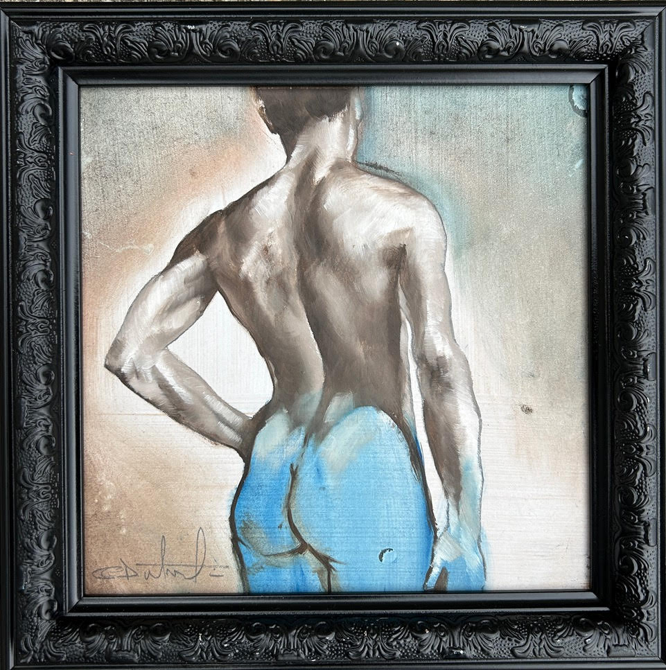 Nude4 original Canadian art by Carl White