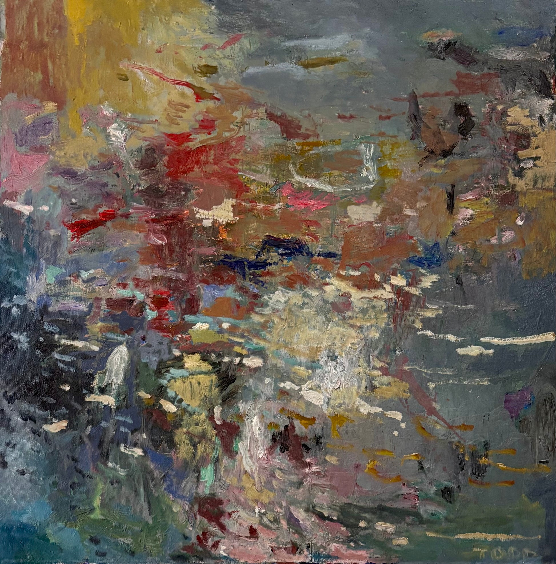 Overhead  original Canadian art by Todd Clark