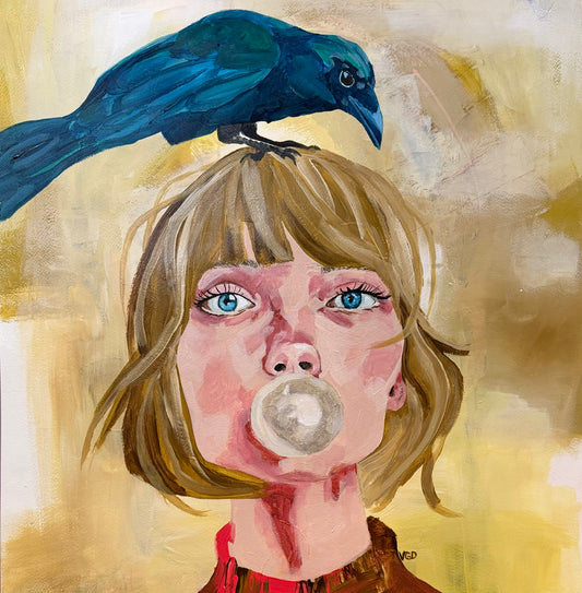 Pop! original Canadian art by Vikki Drummond