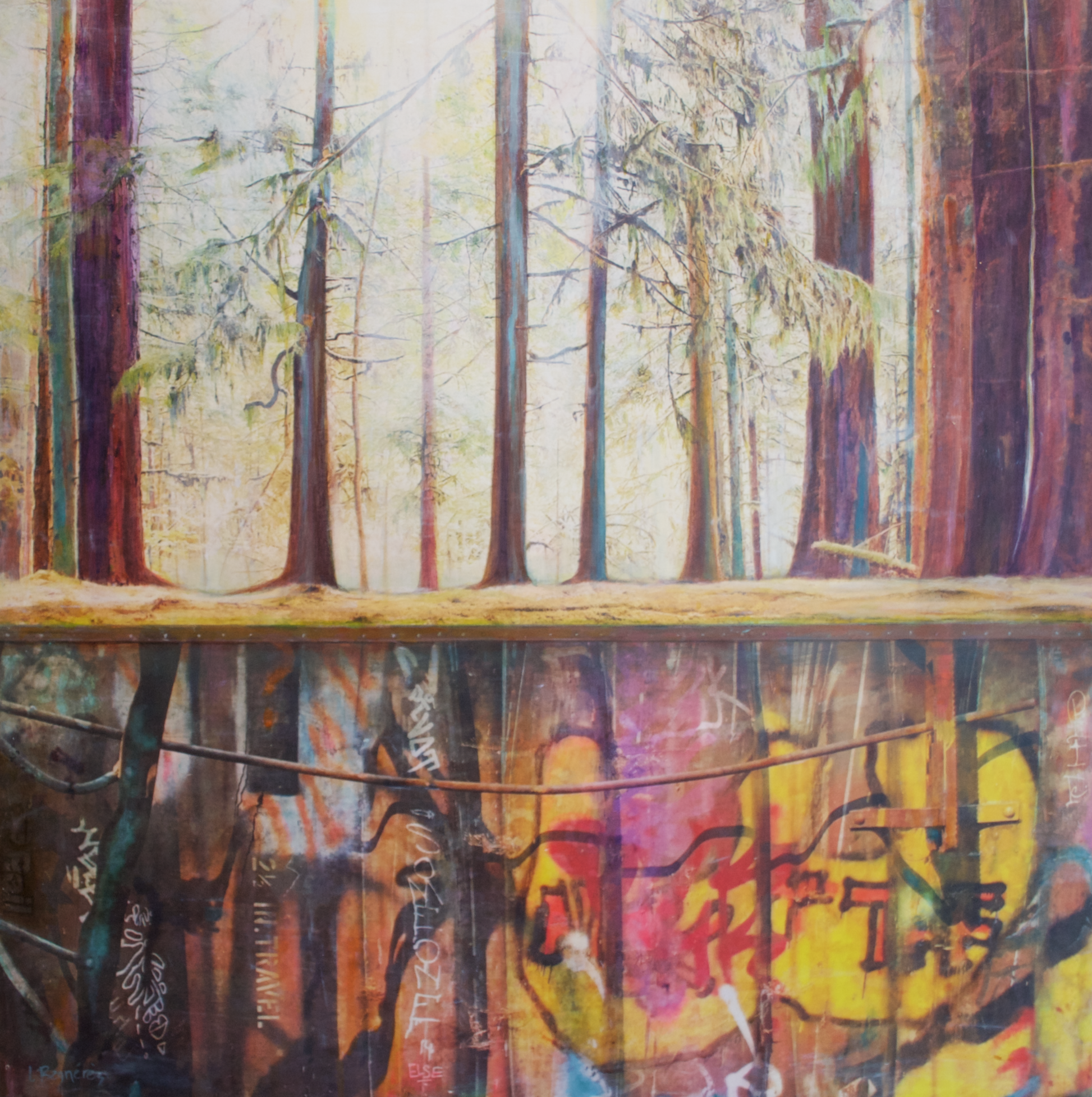 Rooted In The Rift original Canadian art by Lori Bagneres
