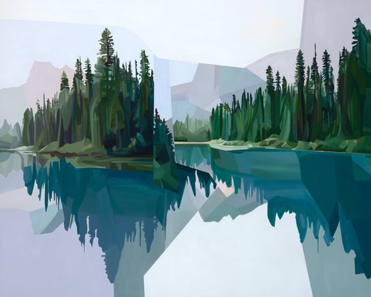 Boreal original Canadian art by Samantha Battaglia