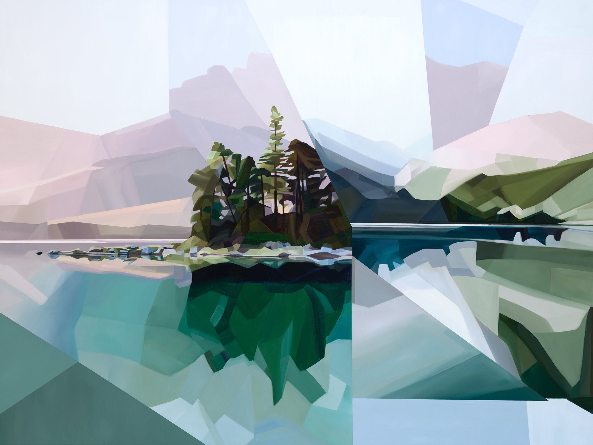 Dusk original Canadian art by Samantha Battaglia