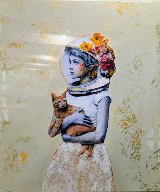 Sans gravité original Canadian art by Maryline Lemaitre