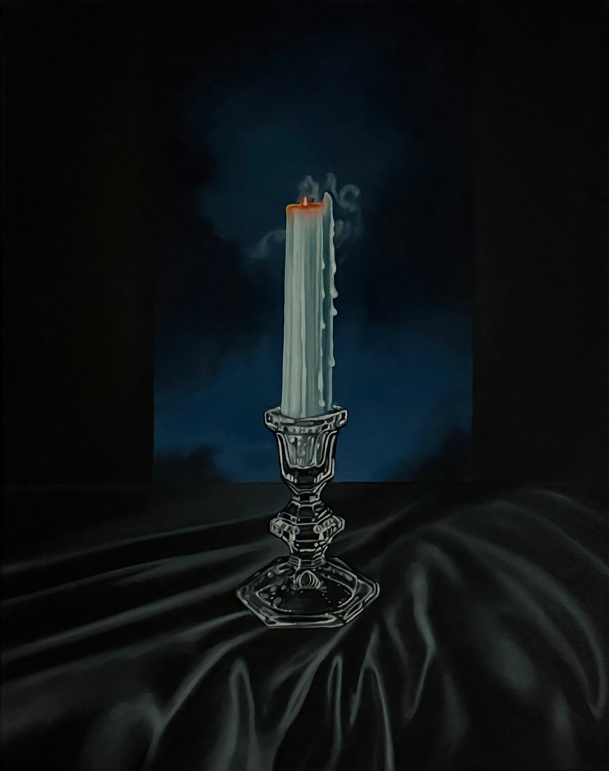 Snuffed Out original Canadian art by Kirk Gower