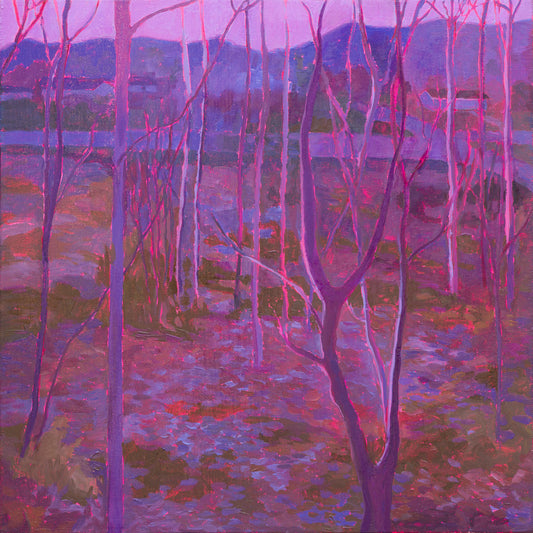 The Back Road original Canadian art by Nicole Sleeth