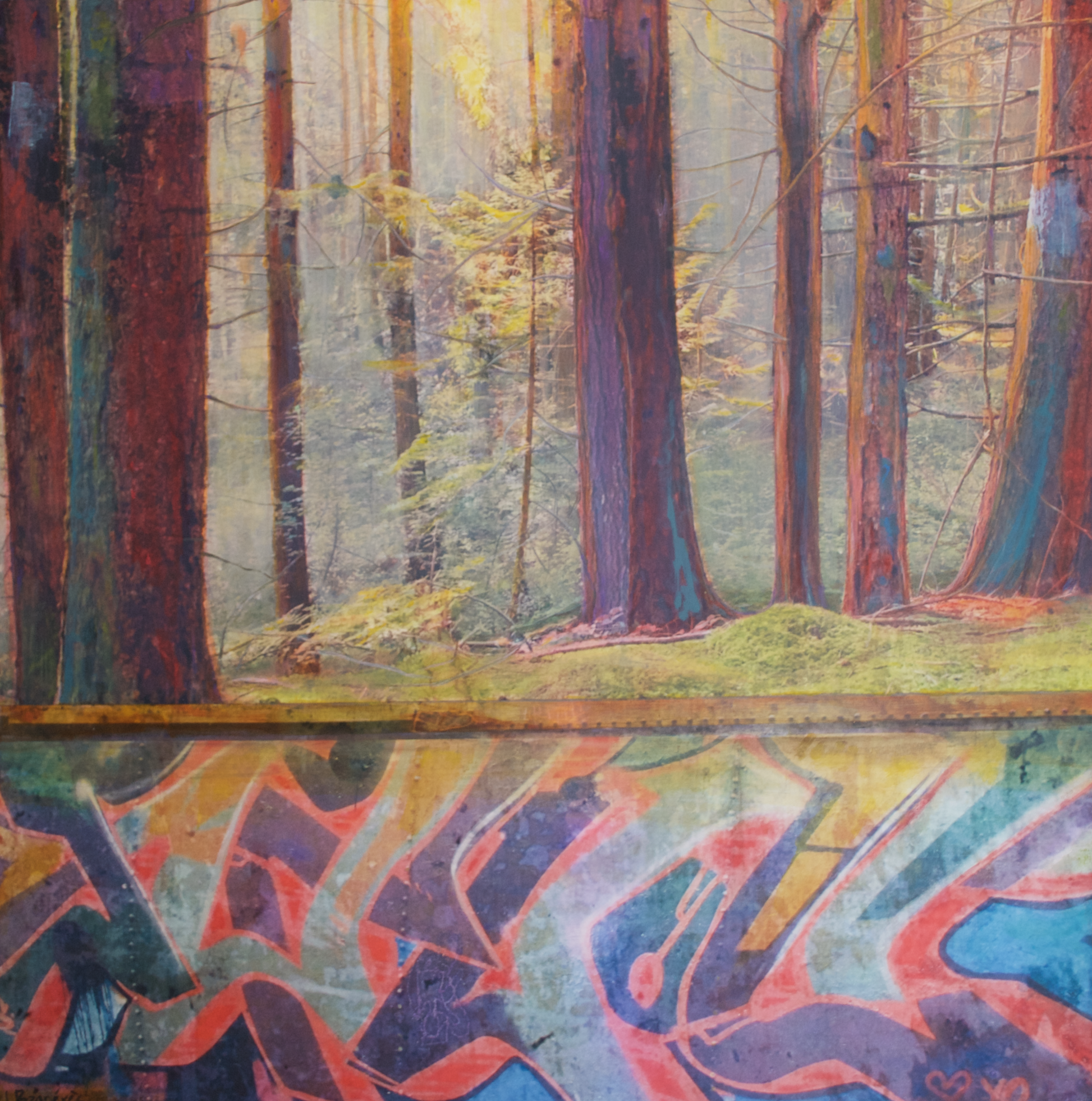 The Forest Remembers original Canadian art by Lori Bagneres