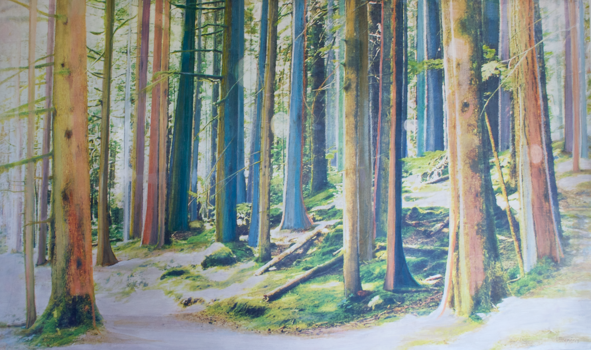 Theatre of Light original Canadian art by Lori Bagneres
