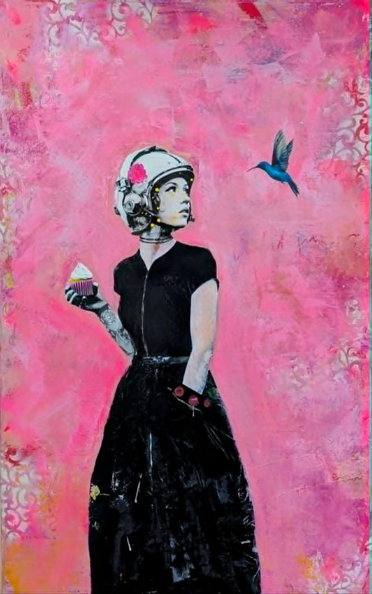 Toucher l'instant original Canadian art by Maryline Lemaitre