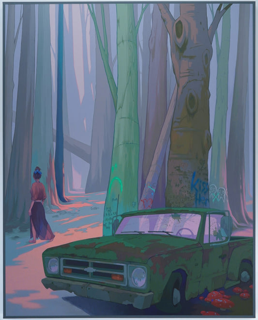 Writing On Trees original Canadian art by Jason McCrea