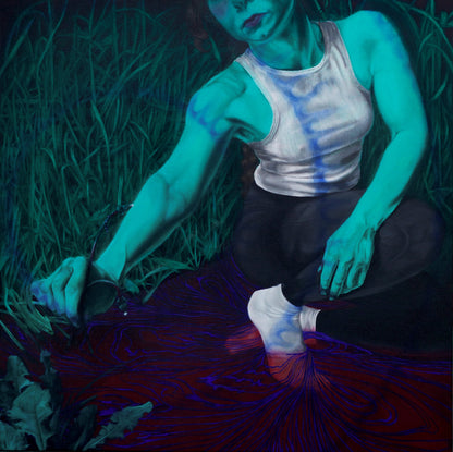 As It Slips Away original Canadian art by Katarina Holbrough